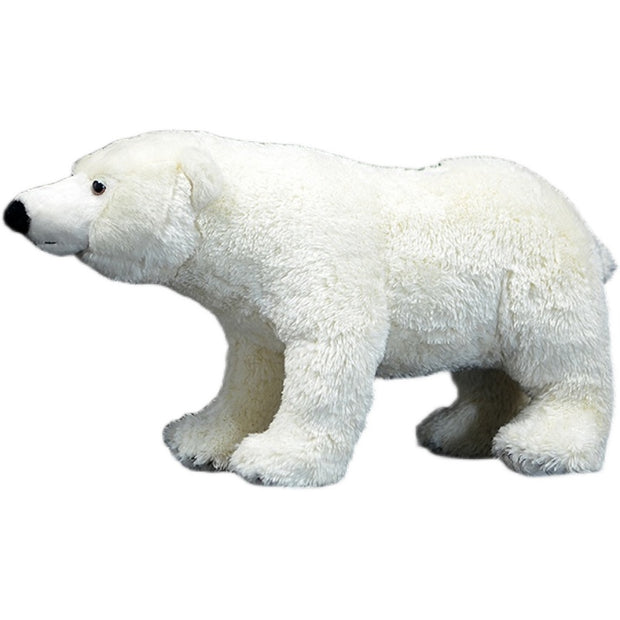 ours en peluche blanc réaliste